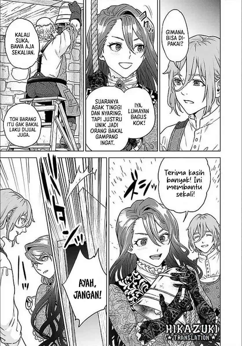Shounin Reijou Agnes Henkyou ni Tsuihou Sareta Akuyaku Reijou wa Shousai o Hakki Shi Nariagaru Chapter 3.2 - halaman 17