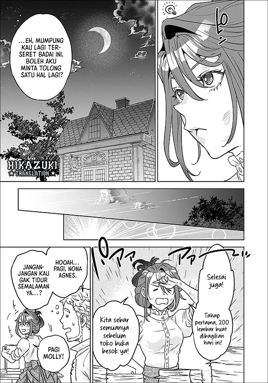 Shounin Reijou Agnes Henkyou ni Tsuihou Sareta Akuyaku Reijou wa Shousai o Hakki Shi Nariagaru Chapter 4.3 - halaman 10