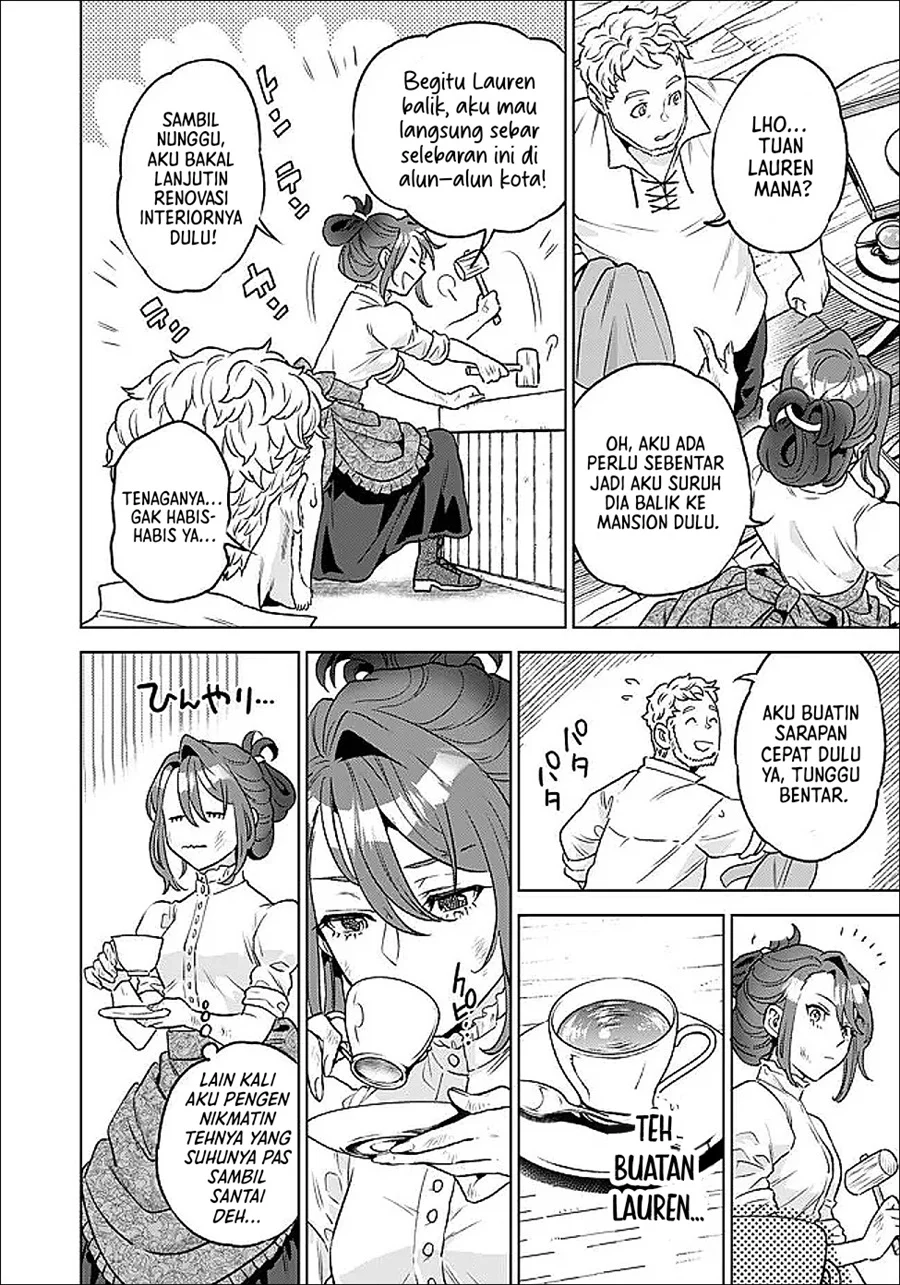 Shounin Reijou Agnes Henkyou ni Tsuihou Sareta Akuyaku Reijou wa Shousai o Hakki Shi Nariagaru Chapter 4.3 - halaman 11