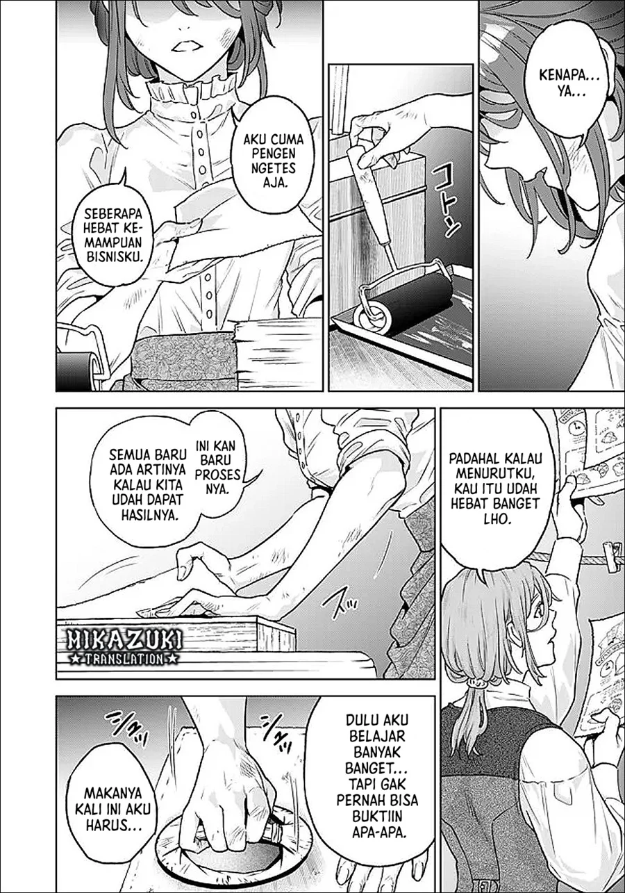 Shounin Reijou Agnes Henkyou ni Tsuihou Sareta Akuyaku Reijou wa Shousai o Hakki Shi Nariagaru Chapter 4.3 - halaman 7