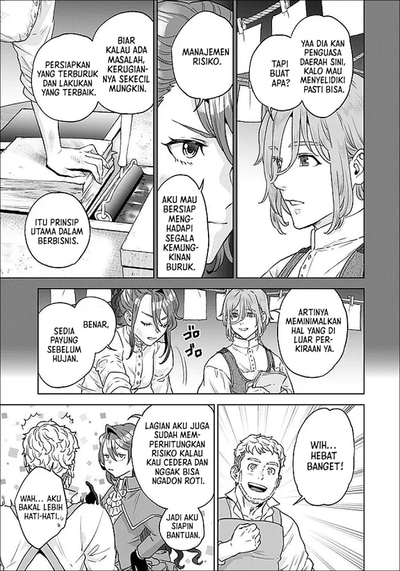 Shounin Reijou Agnes Henkyou ni Tsuihou Sareta Akuyaku Reijou wa Shousai o Hakki Shi Nariagaru Chapter 5.2 - halaman 12