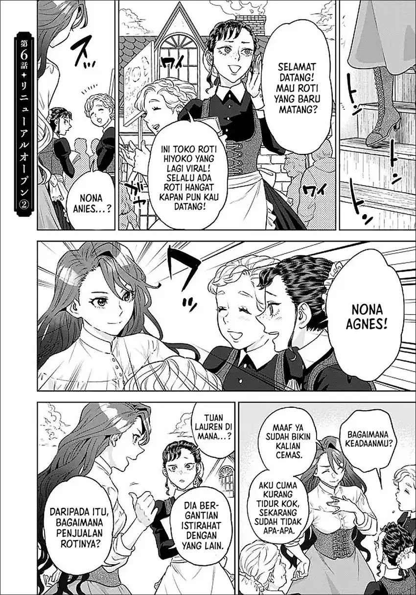 Shounin Reijou Agnes Henkyou ni Tsuihou Sareta Akuyaku Reijou wa Shousai o Hakki Shi Nariagaru Chapter 6.2 - halaman 2
