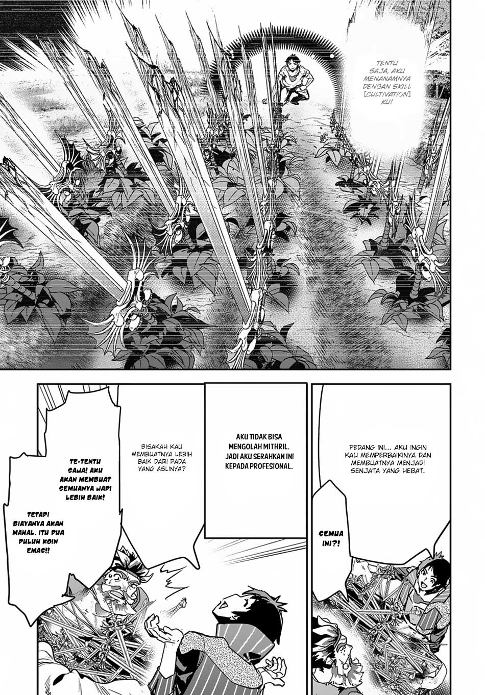 Shounin Yuusha wa Isekai o Gyuujiru! - Saibai Skill de Nandemo Fuyashi Chaimasu Chapter 4 - halaman 14