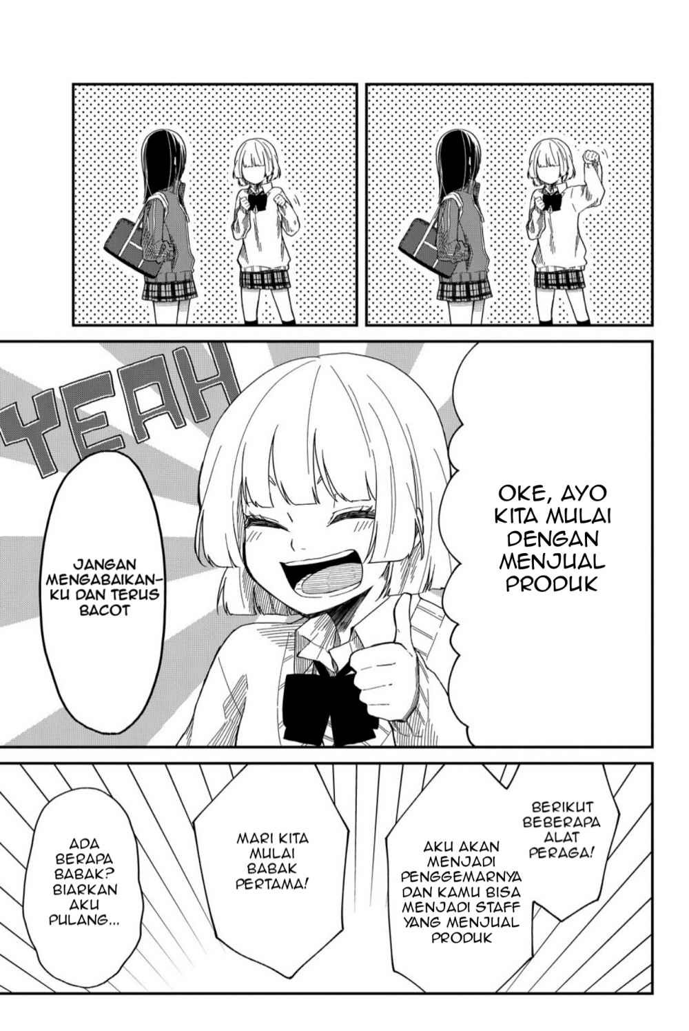 Shourai-teki ni Shindekure Chapter 4 - halaman 5
