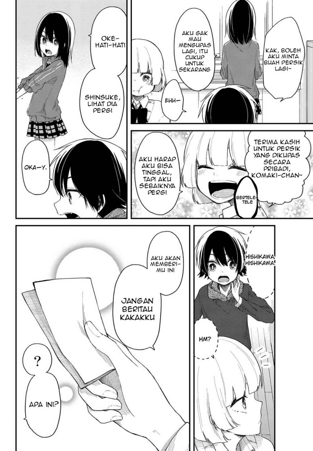 Shourai-teki ni Shindekure Chapter 7 - halaman 24