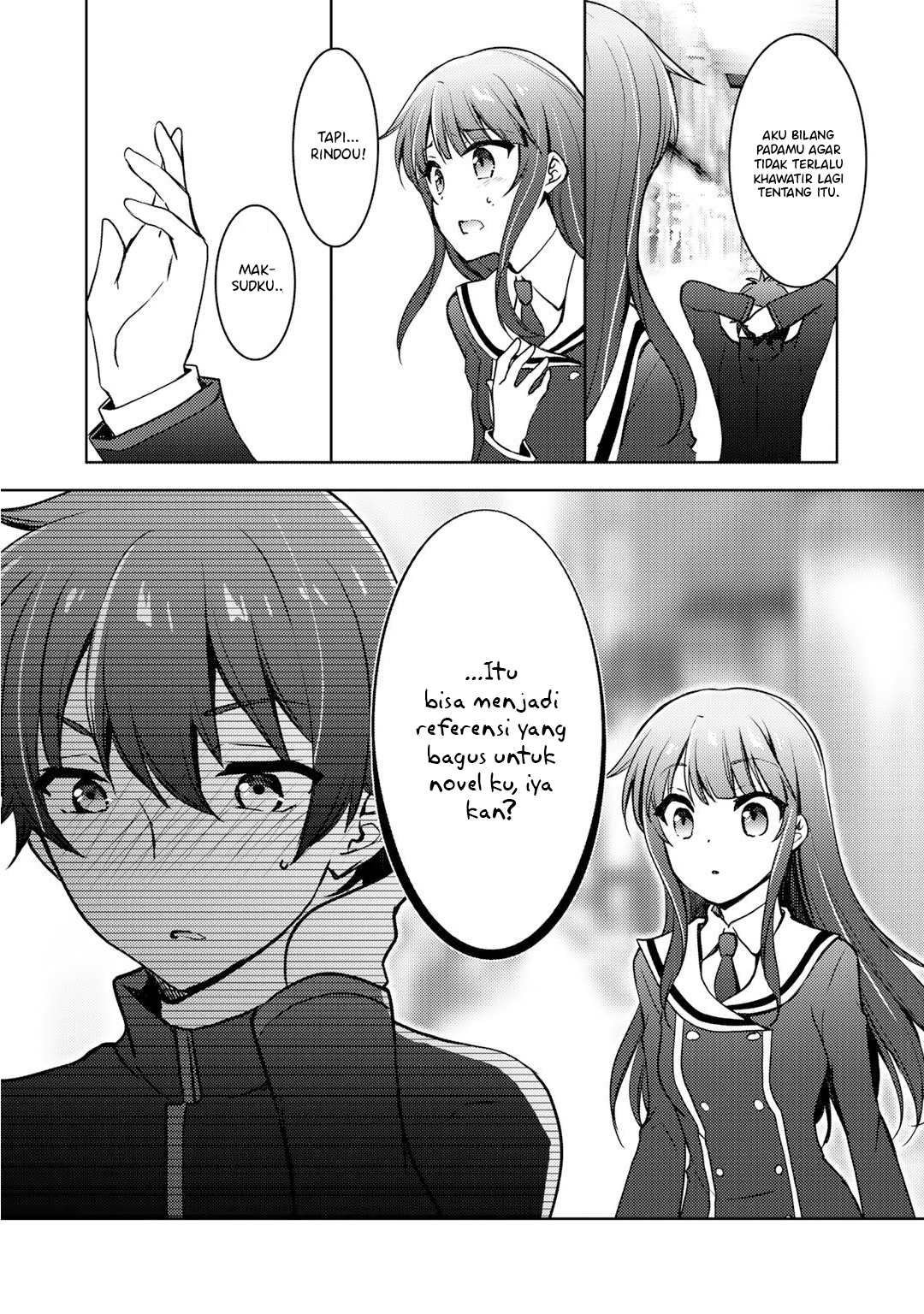 Shousetsu Toukou Site wo Riyou shiteitara Class no Heroine ga Dokusha Datta Chapter 6 - halaman 31
