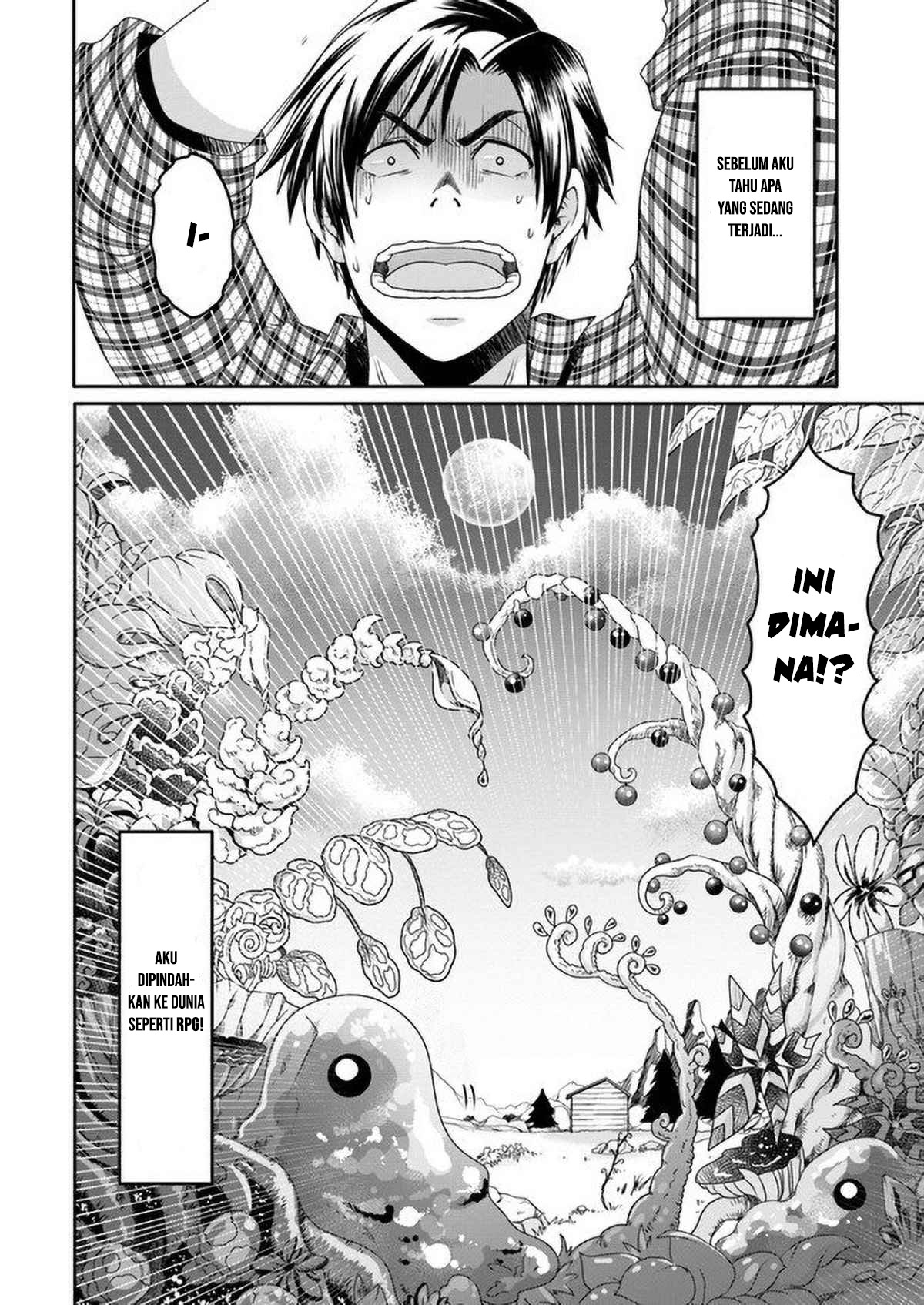 Shousha Man no Isekai Survival: Zettai Hito to wa Tsurumanee Chapter 1 - halaman 5