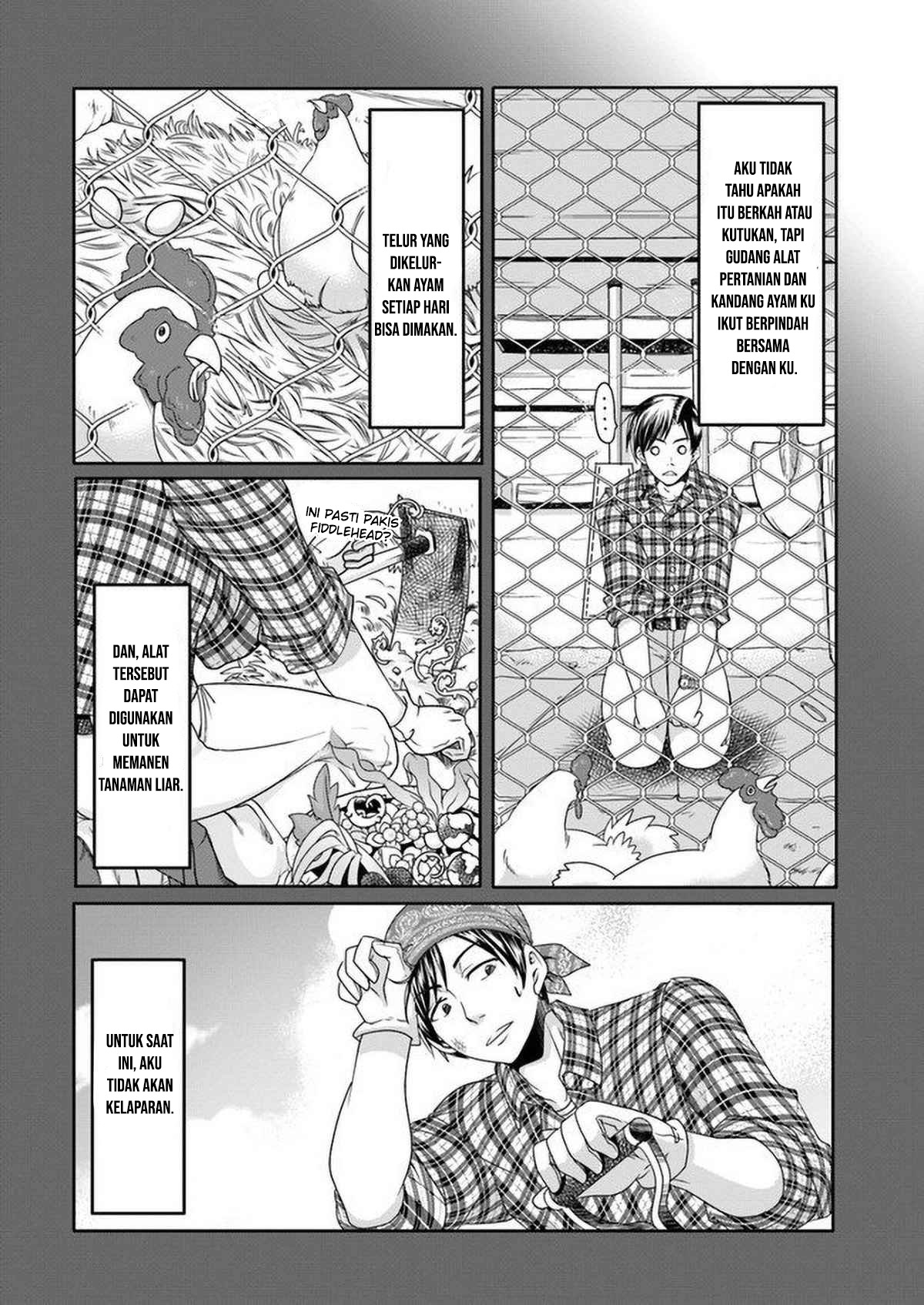 Shousha Man no Isekai Survival: Zettai Hito to wa Tsurumanee Chapter 1 - halaman 7