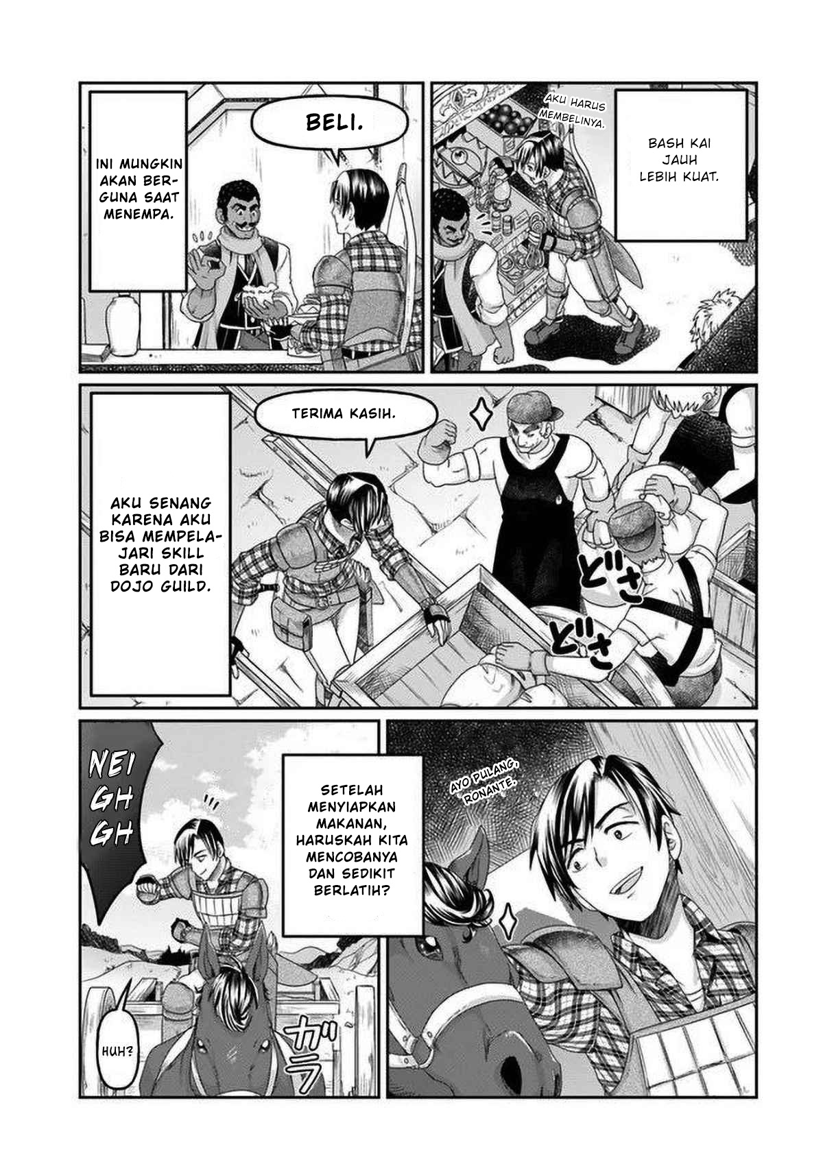 Shousha Man no Isekai Survival: Zettai Hito to wa Tsurumanee Chapter 2 - halaman 14