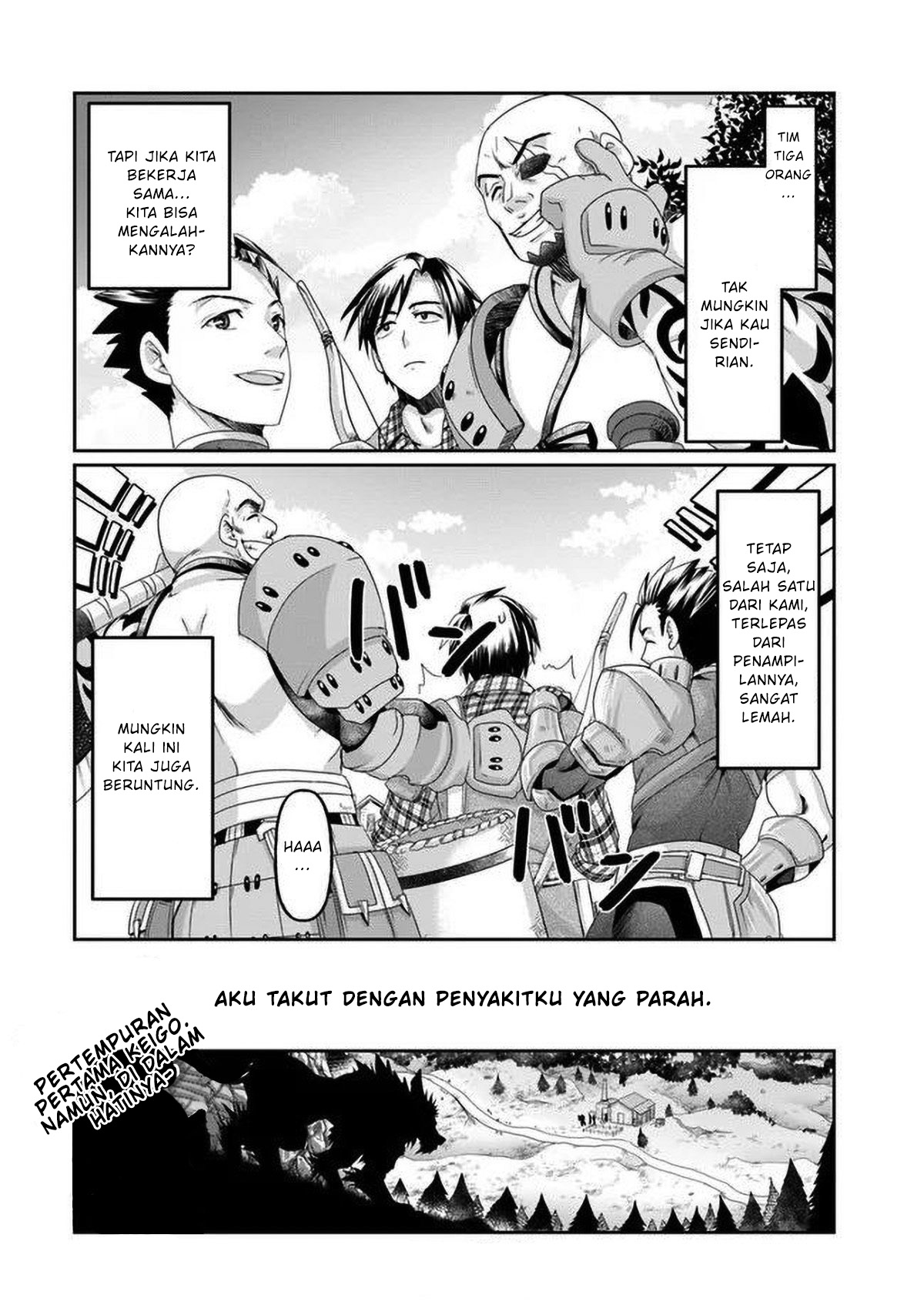 Shousha Man no Isekai Survival: Zettai Hito to wa Tsurumanee Chapter 2 - halaman 33