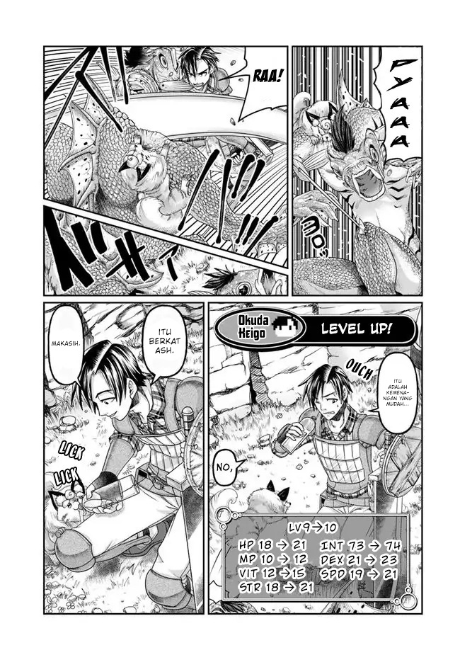 Shousha Man no Isekai Survival: Zettai Hito to wa Tsurumanee Chapter 4 - halaman 8