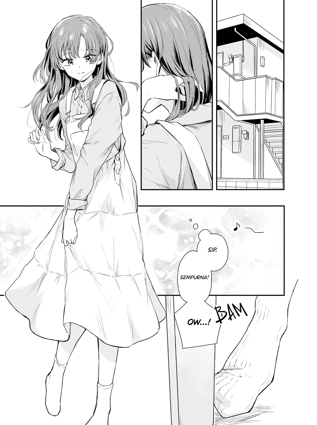 Shouting at the Top of Their Lungs on a Date Chapter 0 - halaman 1