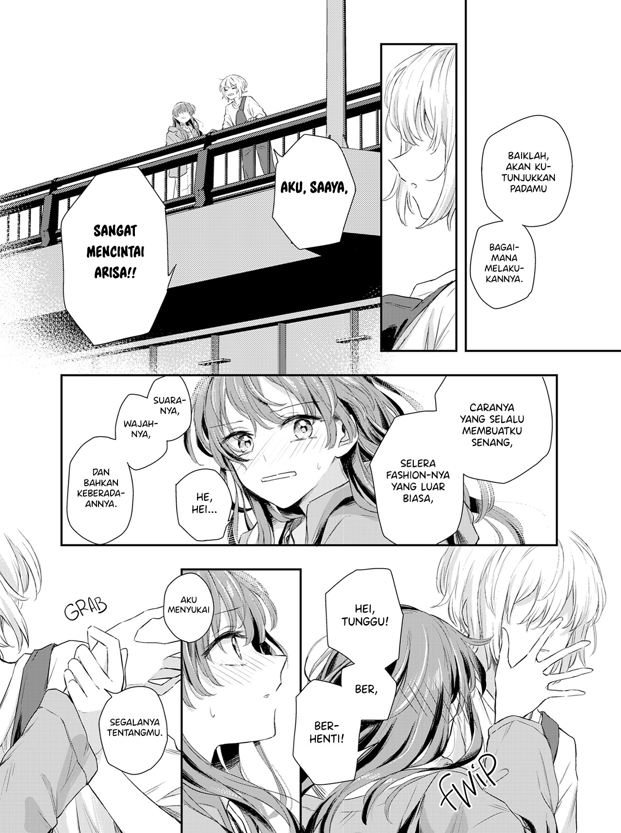 Shouting at the Top of Their Lungs on a Date Chapter 0 - halaman 8