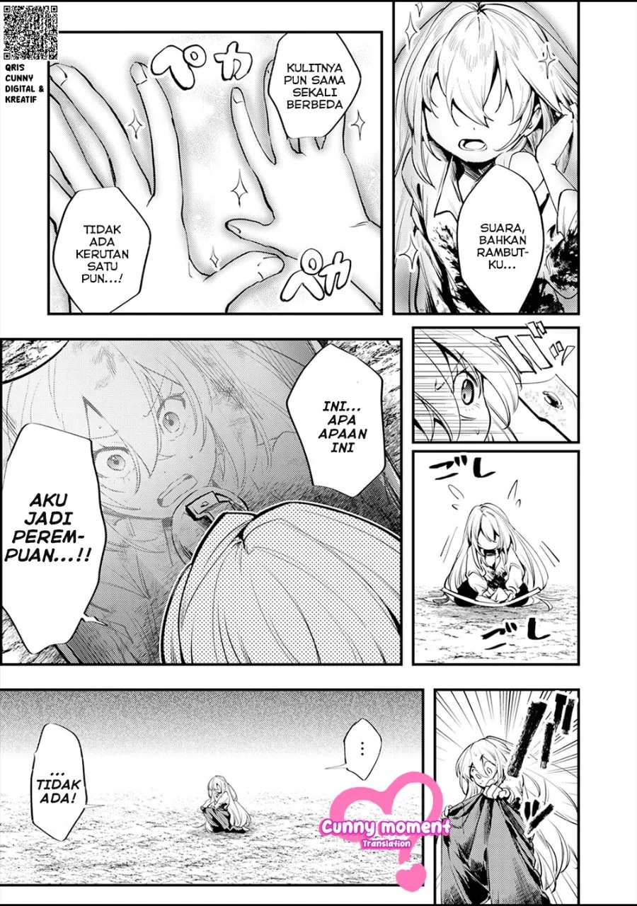 Shura Youjo no Eiyuutan ~Hanpa-sha to Iwa Reta Youhei, Youjo ni Tensei Shite Nariagaru~ Chapter 1 - halaman 30