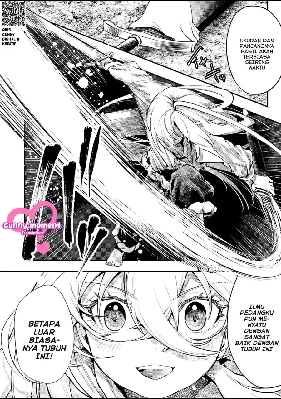 Shura Youjo no Eiyuutan ~Hanpa-sha to Iwa Reta Youhei, Youjo ni Tensei Shite Nariagaru~ Chapter 1 - halaman 35