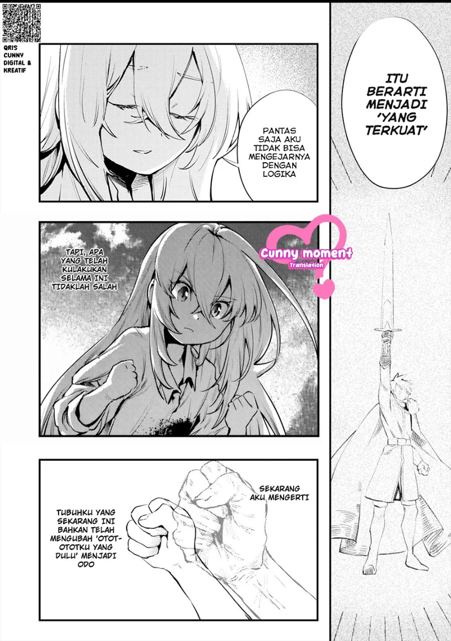 Shura Youjo no Eiyuutan ~Hanpa-sha to Iwa Reta Youhei, Youjo ni Tensei Shite Nariagaru~ Chapter 1 - halaman 37
