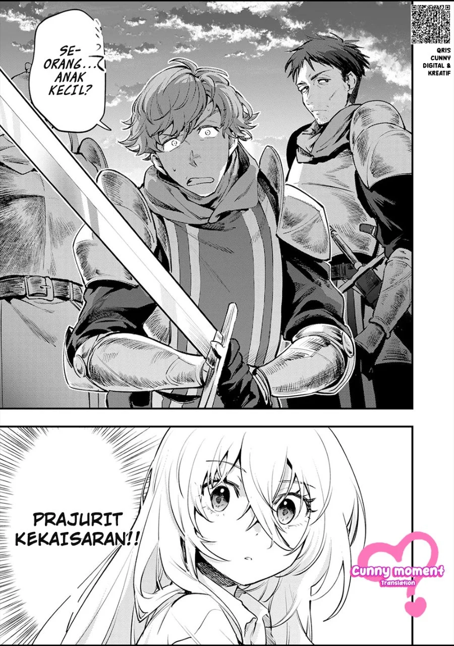 Shura Youjo no Eiyuutan ~Hanpa-sha to Iwa Reta Youhei, Youjo ni Tensei Shite Nariagaru~ Chapter 1 - halaman 42