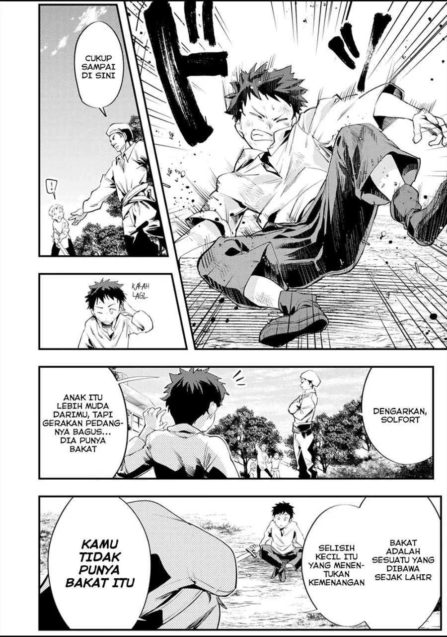 Shura Youjo no Eiyuutan ~Hanpa-sha to Iwa Reta Youhei, Youjo ni Tensei Shite Nariagaru~ Chapter 1 - halaman 7