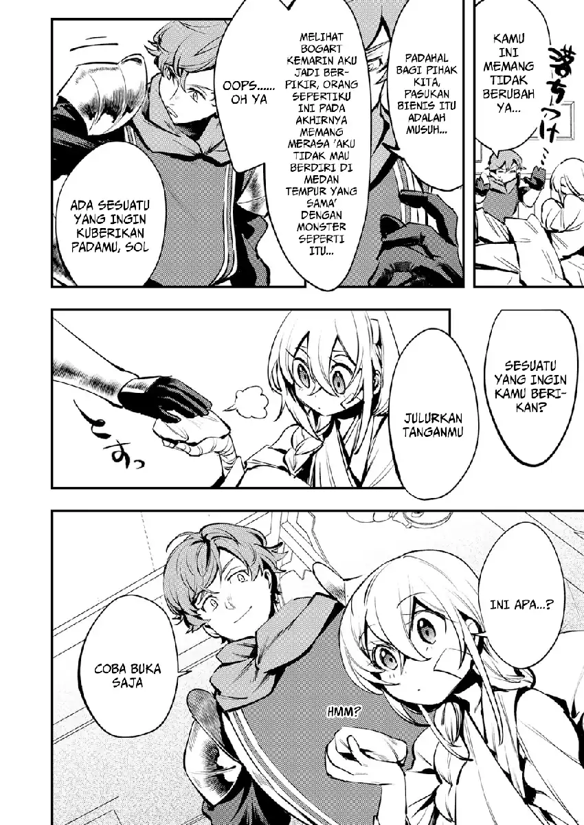 Shura Youjo no Eiyuutan ~Hanpa-sha to Iwa Reta Youhei, Youjo ni Tensei Shite Nariagaru~ Chapter 11 - halaman 1
