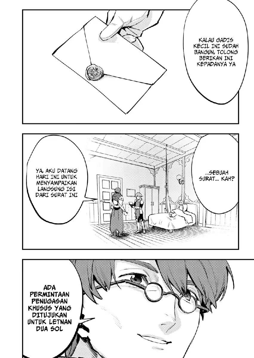 Shura Youjo no Eiyuutan ~Hanpa-sha to Iwa Reta Youhei, Youjo ni Tensei Shite Nariagaru~ Chapter 11 - halaman 13