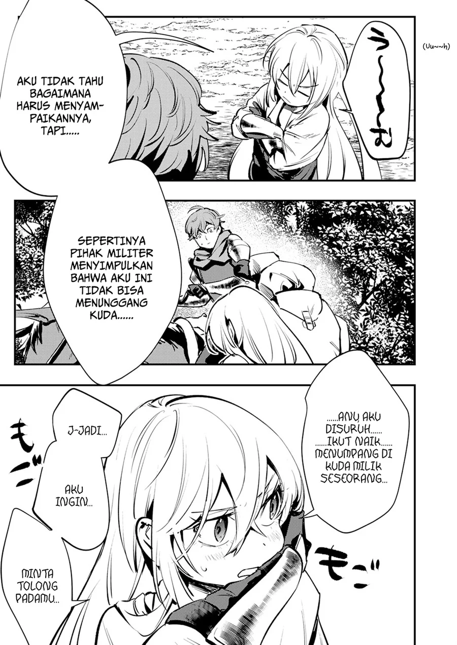Shura Youjo no Eiyuutan ~Hanpa-sha to Iwa Reta Youhei, Youjo ni Tensei Shite Nariagaru~ Chapter 12 - halaman 13