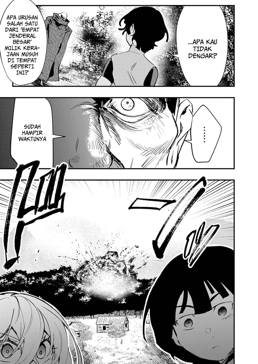 Shura Youjo no Eiyuutan ~Hanpa-sha to Iwa Reta Youhei, Youjo ni Tensei Shite Nariagaru~ Chapter 13 - halaman 32