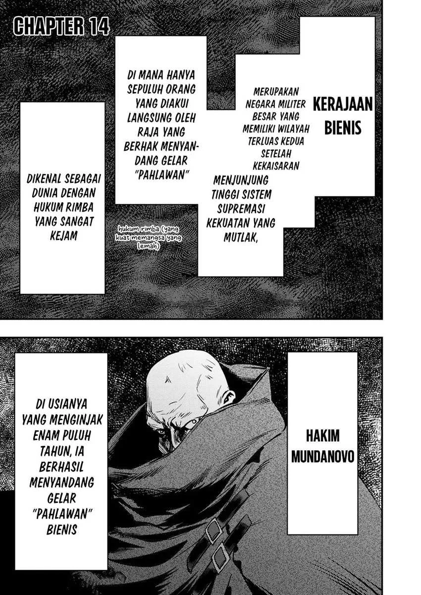 Shura Youjo no Eiyuutan ~Hanpa-sha to Iwa Reta Youhei, Youjo ni Tensei Shite Nariagaru~ Chapter 14 - halaman 1