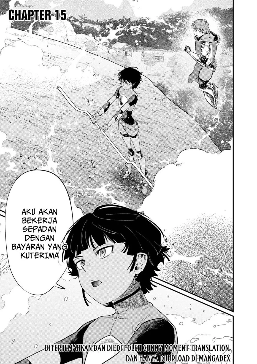 Shura Youjo no Eiyuutan ~Hanpa-sha to Iwa Reta Youhei, Youjo ni Tensei Shite Nariagaru~ Chapter 15 - halaman 1