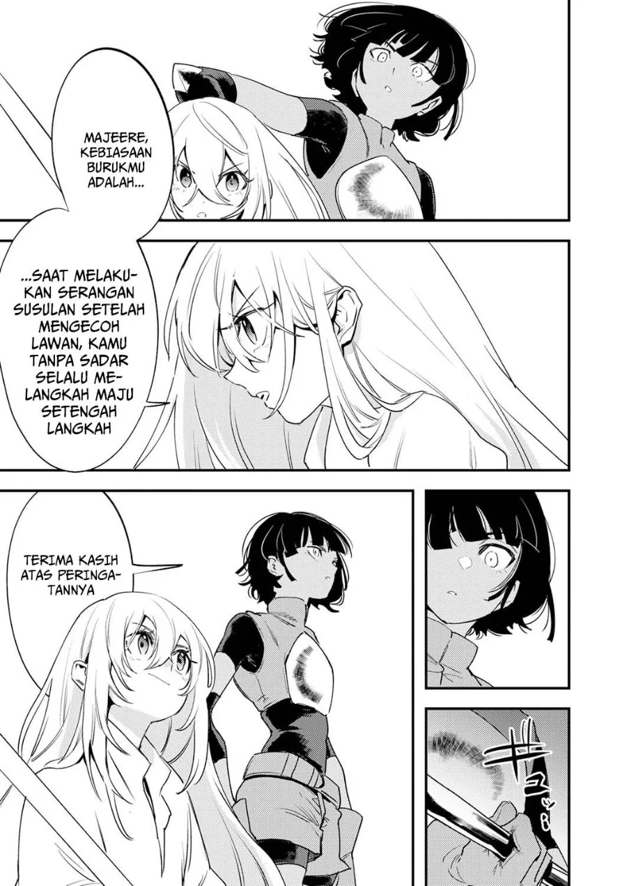 Shura Youjo no Eiyuutan ~Hanpa-sha to Iwa Reta Youhei, Youjo ni Tensei Shite Nariagaru~ Chapter 15 - halaman 17