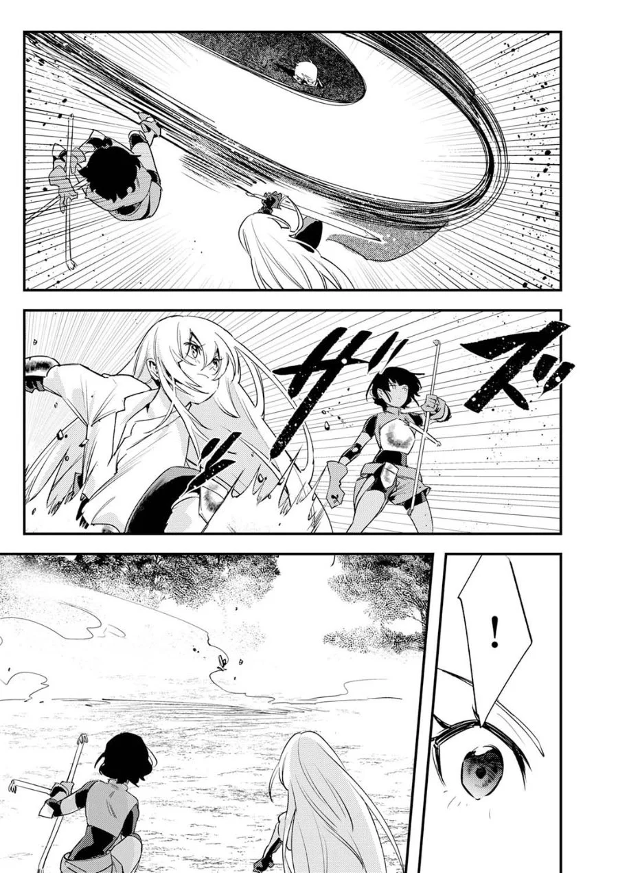 Shura Youjo no Eiyuutan ~Hanpa-sha to Iwa Reta Youhei, Youjo ni Tensei Shite Nariagaru~ Chapter 15 - halaman 21
