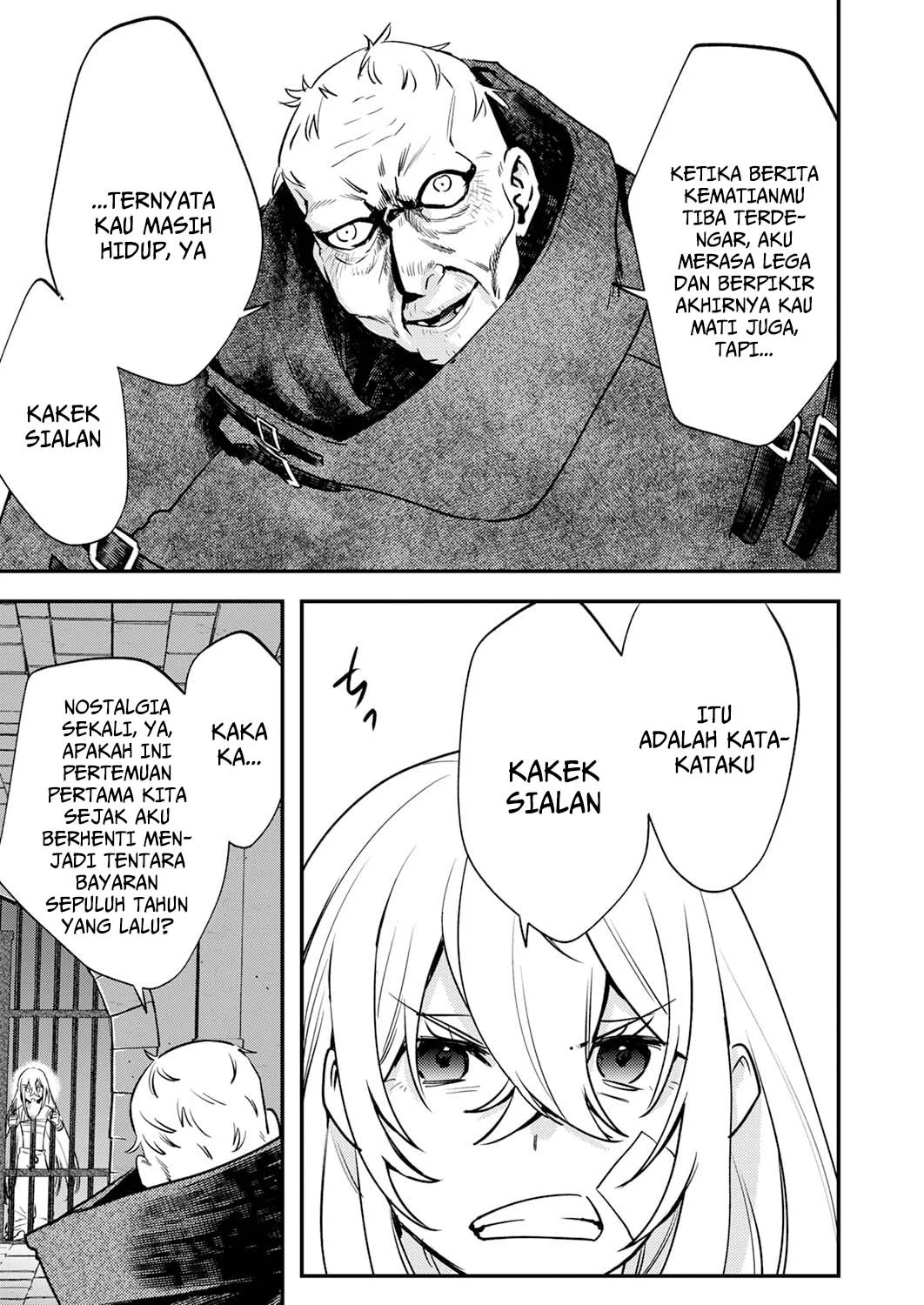 Shura Youjo no Eiyuutan ~Hanpa-sha to Iwa Reta Youhei, Youjo ni Tensei Shite Nariagaru~ Chapter 16 - halaman 11