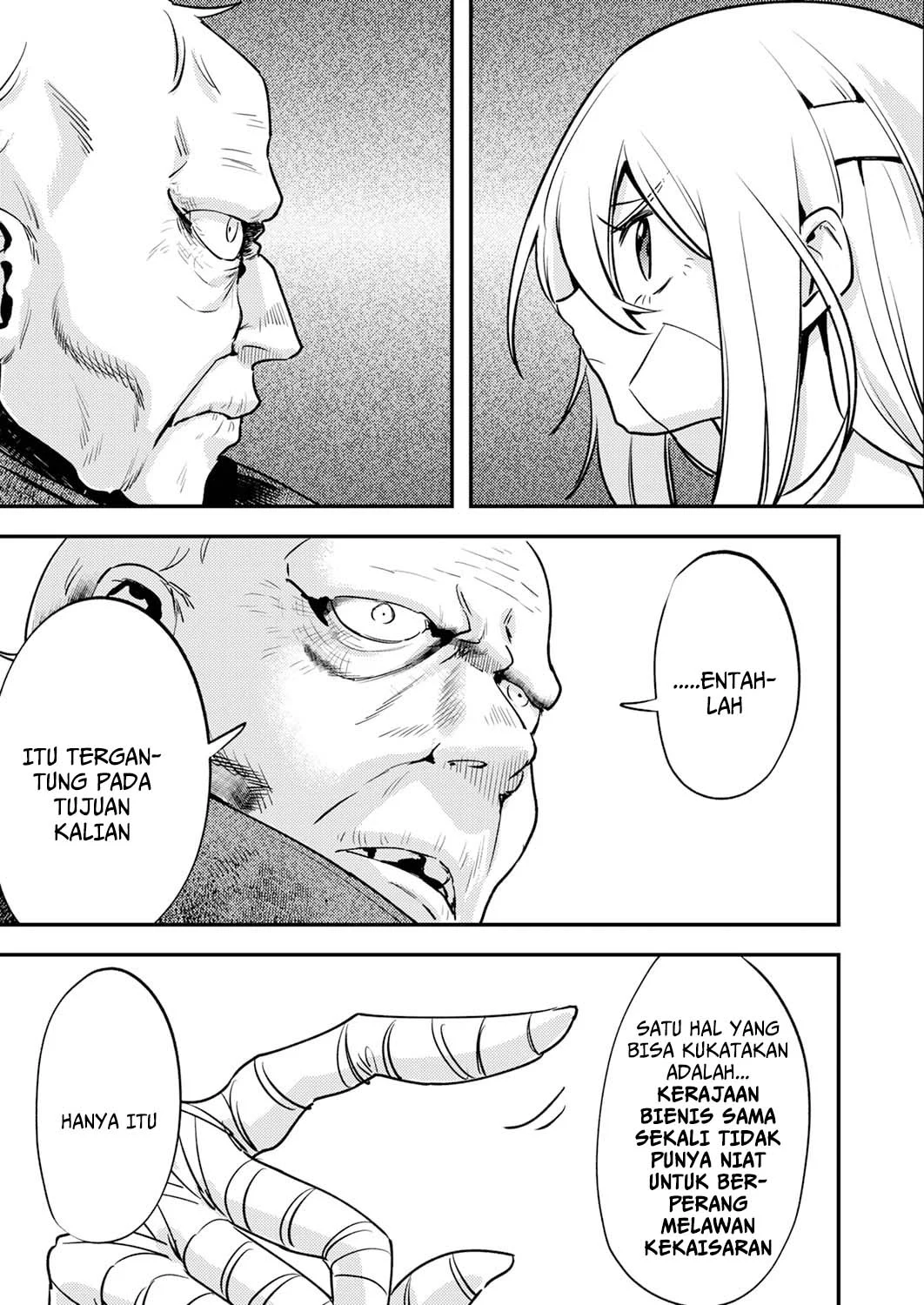 Shura Youjo no Eiyuutan ~Hanpa-sha to Iwa Reta Youhei, Youjo ni Tensei Shite Nariagaru~ Chapter 16 - halaman 21