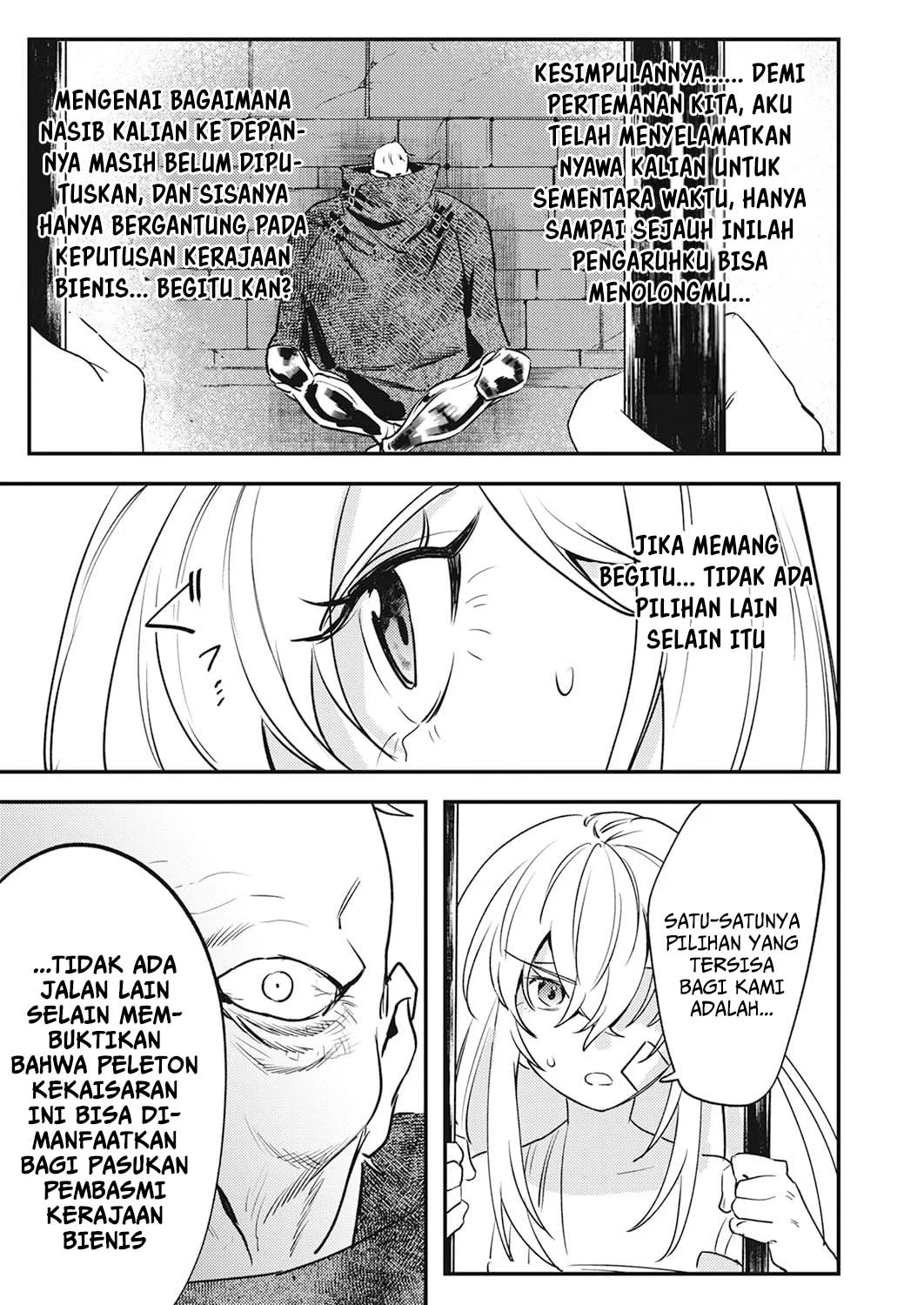Shura Youjo no Eiyuutan ~Hanpa-sha to Iwa Reta Youhei, Youjo ni Tensei Shite Nariagaru~ Chapter 16 - halaman 31
