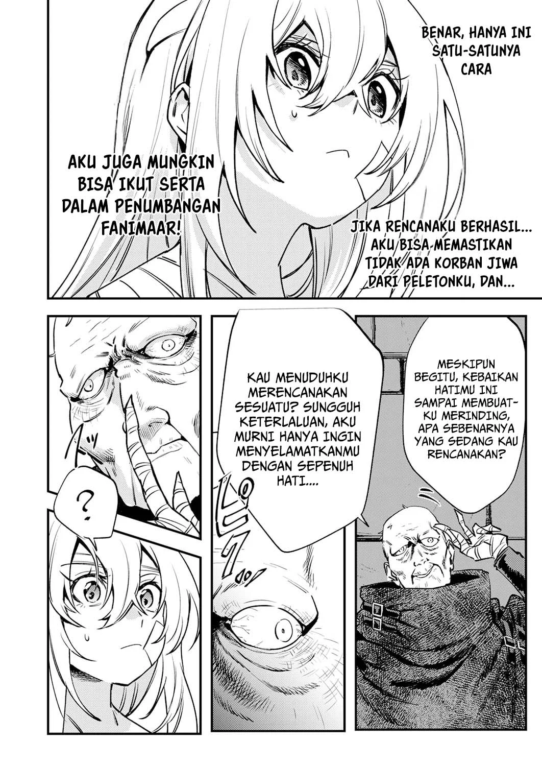 Shura Youjo no Eiyuutan ~Hanpa-sha to Iwa Reta Youhei, Youjo ni Tensei Shite Nariagaru~ Chapter 16 - halaman 32