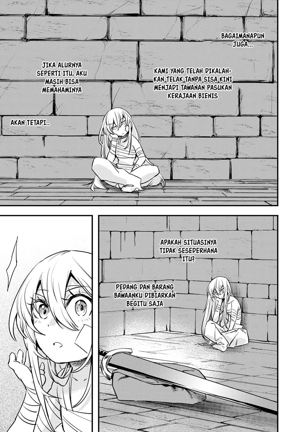 Shura Youjo no Eiyuutan ~Hanpa-sha to Iwa Reta Youhei, Youjo ni Tensei Shite Nariagaru~ Chapter 16 - halaman 7