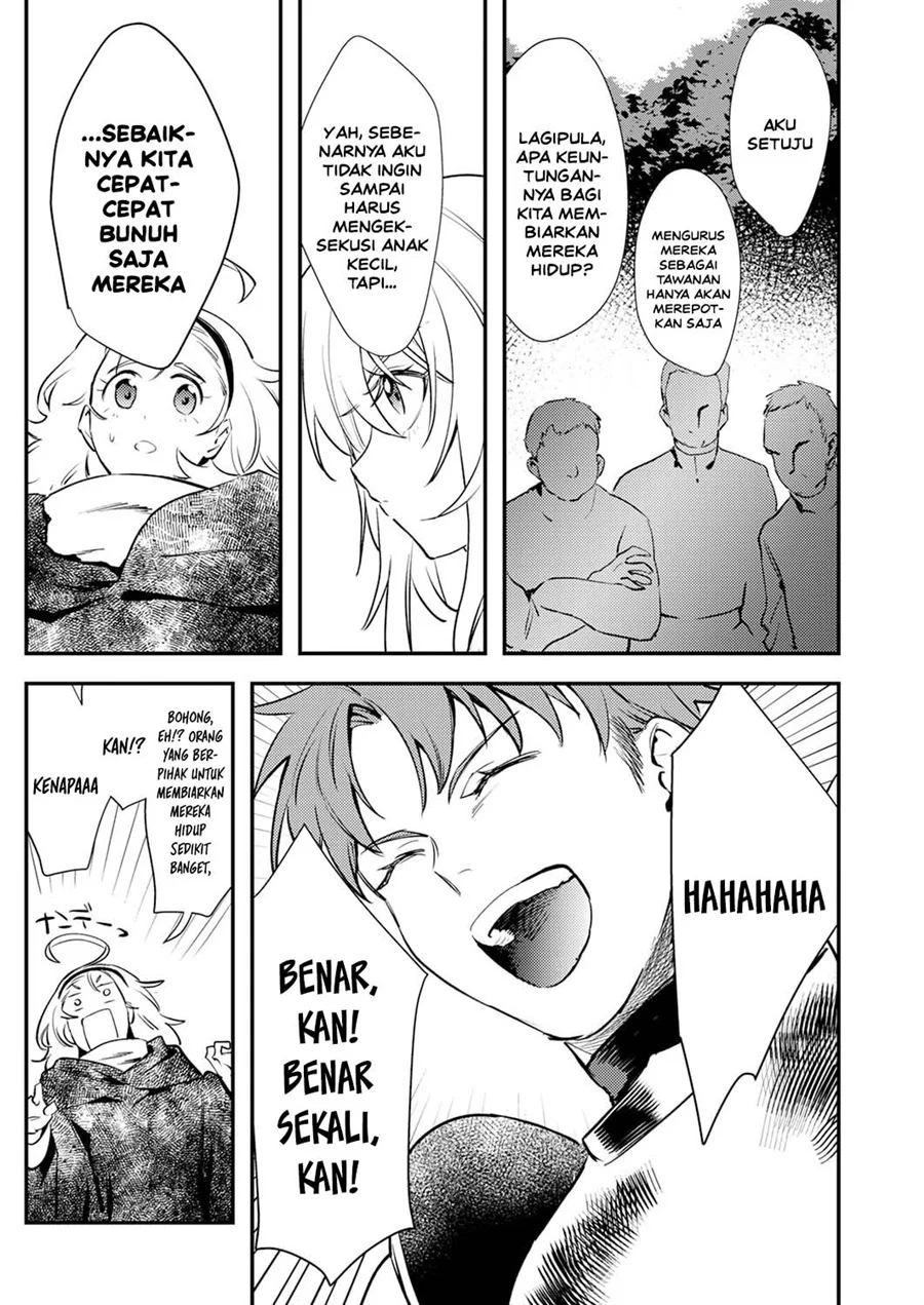 Shura Youjo no Eiyuutan ~Hanpa-sha to Iwa Reta Youhei, Youjo ni Tensei Shite Nariagaru~ Chapter 17 - halaman 21