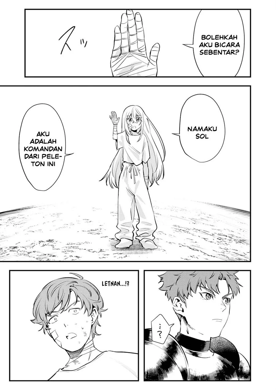 Shura Youjo no Eiyuutan ~Hanpa-sha to Iwa Reta Youhei, Youjo ni Tensei Shite Nariagaru~ Chapter 17 - halaman 23