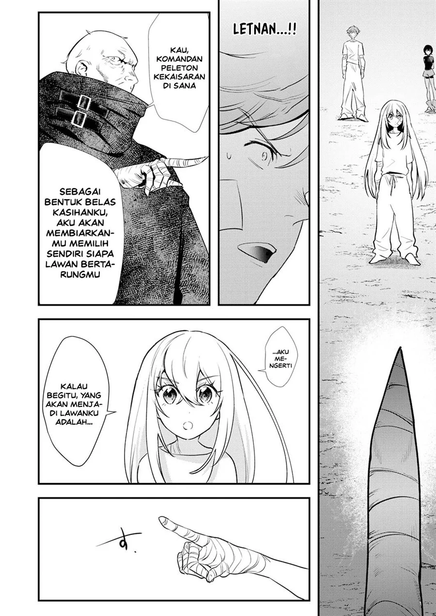Shura Youjo no Eiyuutan ~Hanpa-sha to Iwa Reta Youhei, Youjo ni Tensei Shite Nariagaru~ Chapter 17 - halaman 34