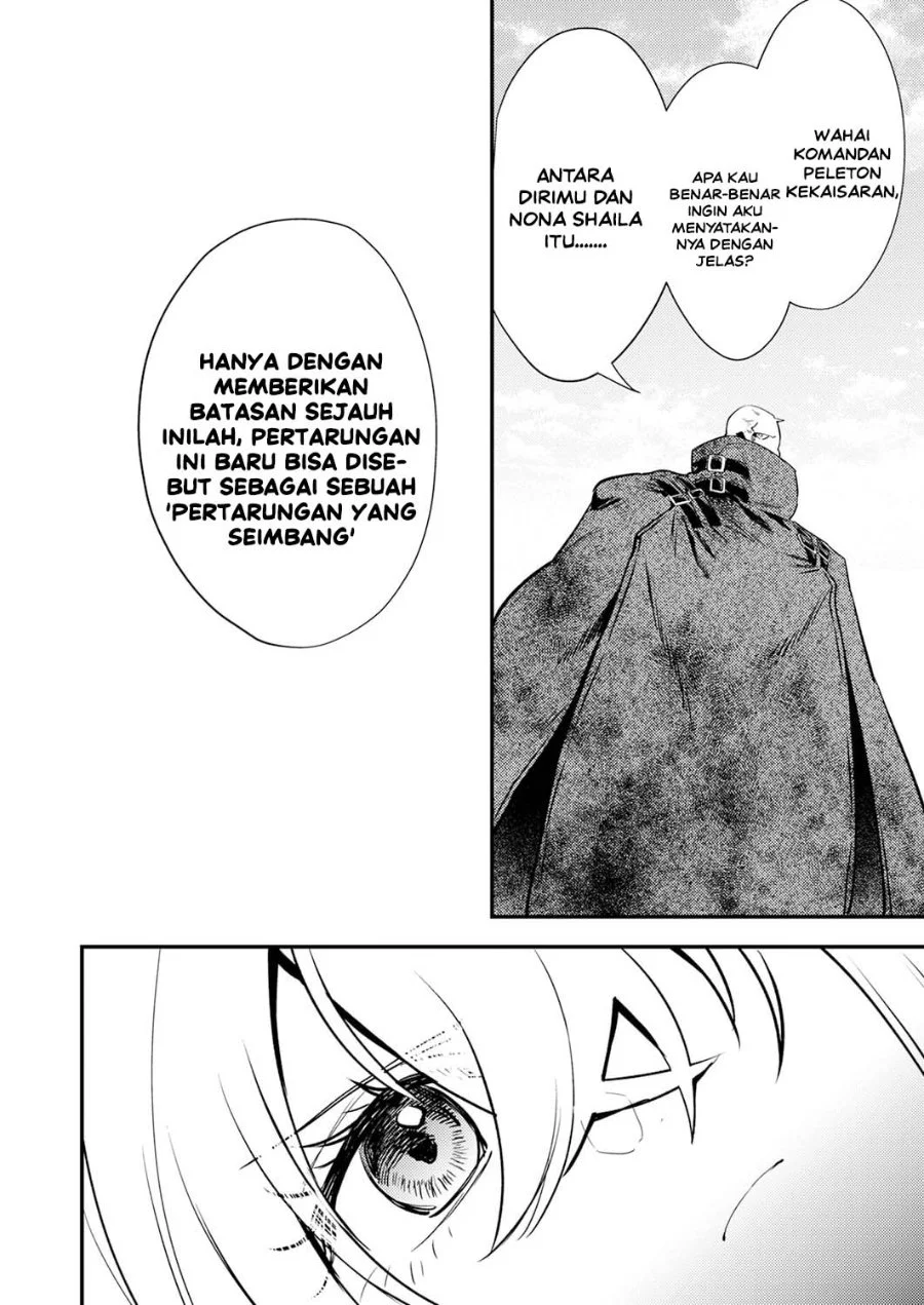 Shura Youjo no Eiyuutan ~Hanpa-sha to Iwa Reta Youhei, Youjo ni Tensei Shite Nariagaru~ Chapter 18 - halaman 28