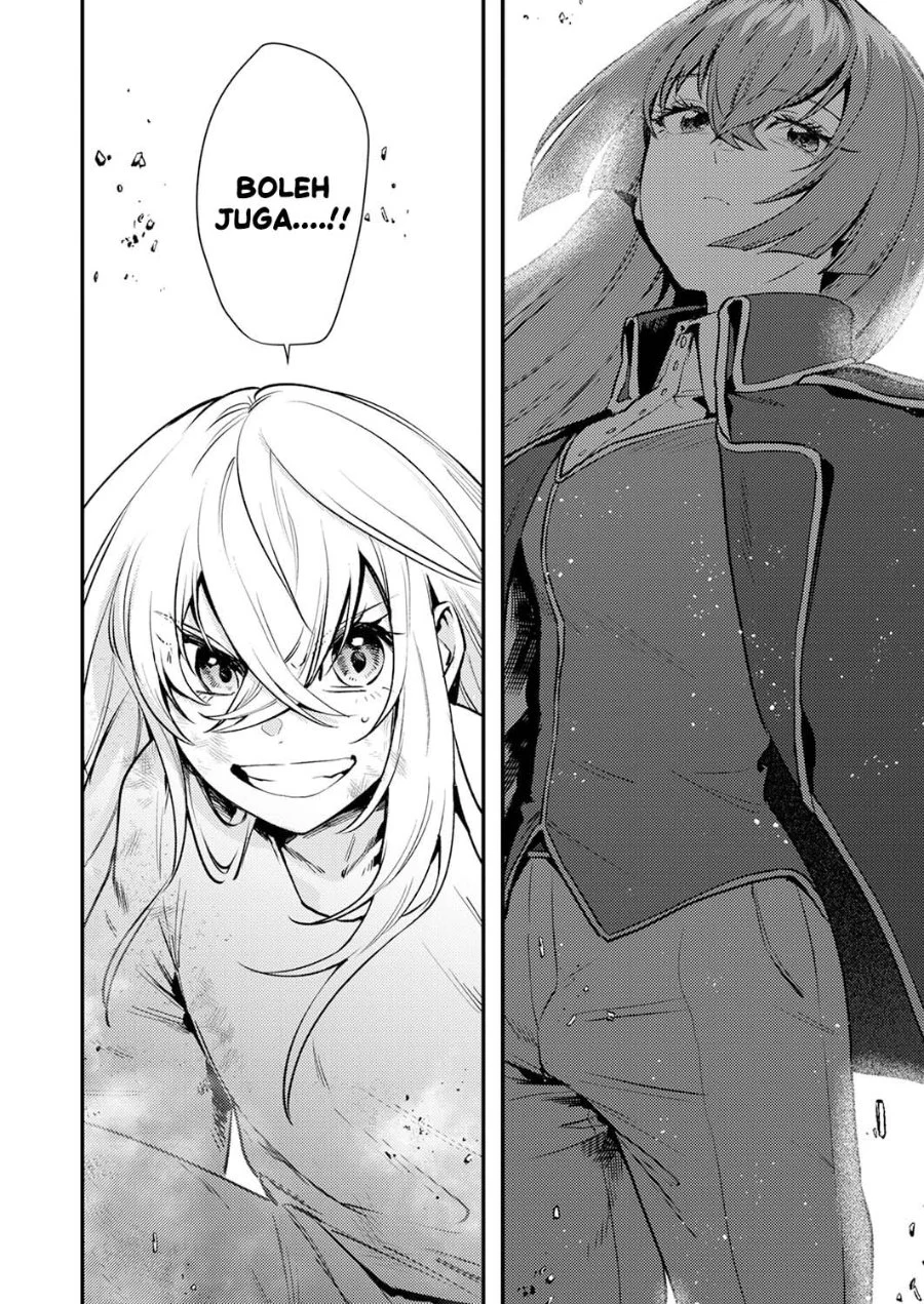 Shura Youjo no Eiyuutan ~Hanpa-sha to Iwa Reta Youhei, Youjo ni Tensei Shite Nariagaru~ Chapter 18 - halaman 36