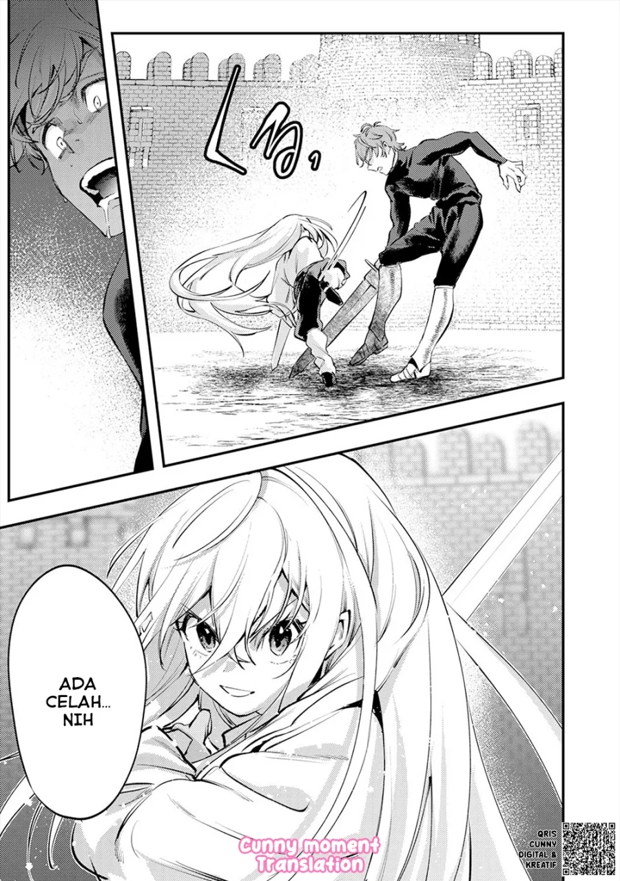 Shura Youjo no Eiyuutan ~Hanpa-sha to Iwa Reta Youhei, Youjo ni Tensei Shite Nariagaru~ Chapter 2 - halaman 25
