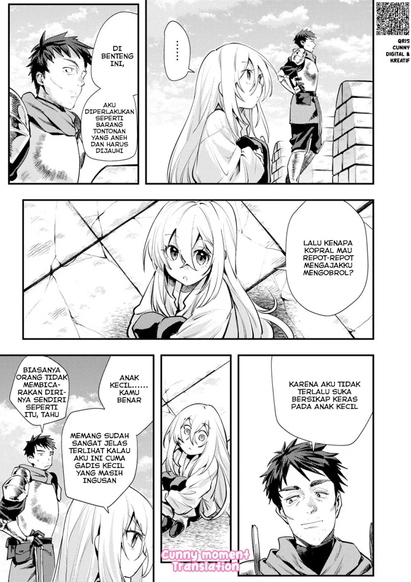 Shura Youjo no Eiyuutan ~Hanpa-sha to Iwa Reta Youhei, Youjo ni Tensei Shite Nariagaru~ Chapter 3 - halaman 11