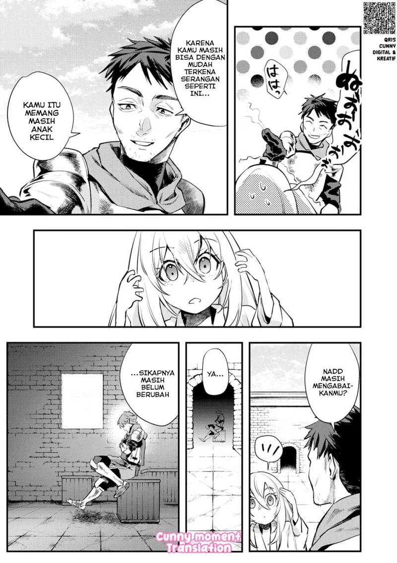Shura Youjo no Eiyuutan ~Hanpa-sha to Iwa Reta Youhei, Youjo ni Tensei Shite Nariagaru~ Chapter 3 - halaman 13