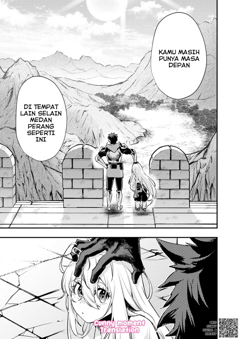 Shura Youjo no Eiyuutan ~Hanpa-sha to Iwa Reta Youhei, Youjo ni Tensei Shite Nariagaru~ Chapter 3 - halaman 21