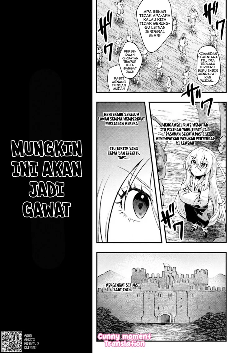 Shura Youjo no Eiyuutan ~Hanpa-sha to Iwa Reta Youhei, Youjo ni Tensei Shite Nariagaru~ Chapter 3 - halaman 23