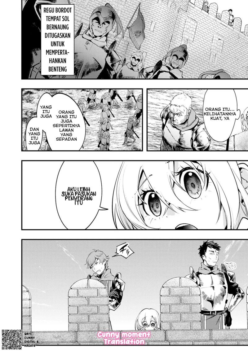 Shura Youjo no Eiyuutan ~Hanpa-sha to Iwa Reta Youhei, Youjo ni Tensei Shite Nariagaru~ Chapter 3 - halaman 24