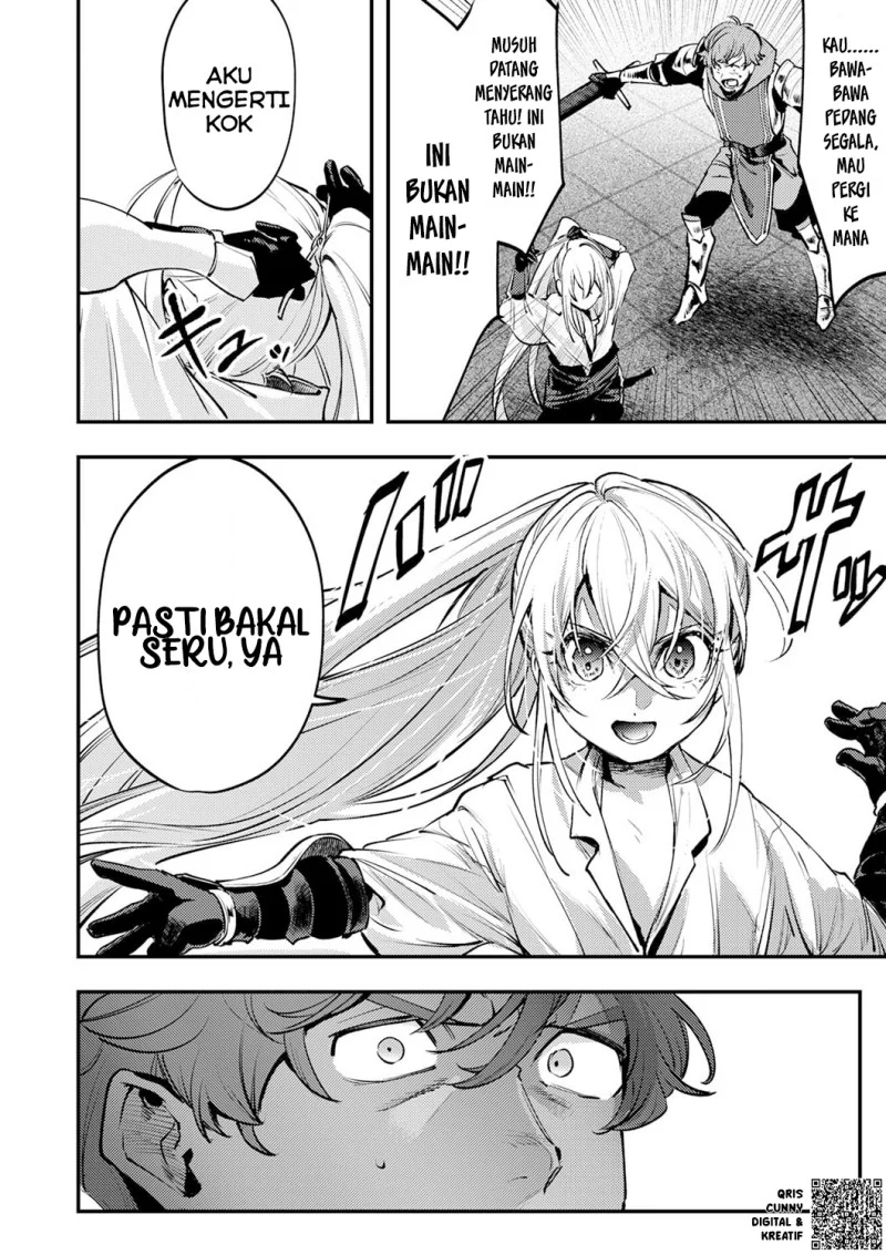 Shura Youjo no Eiyuutan ~Hanpa-sha to Iwa Reta Youhei, Youjo ni Tensei Shite Nariagaru~ Chapter 3 - halaman 32