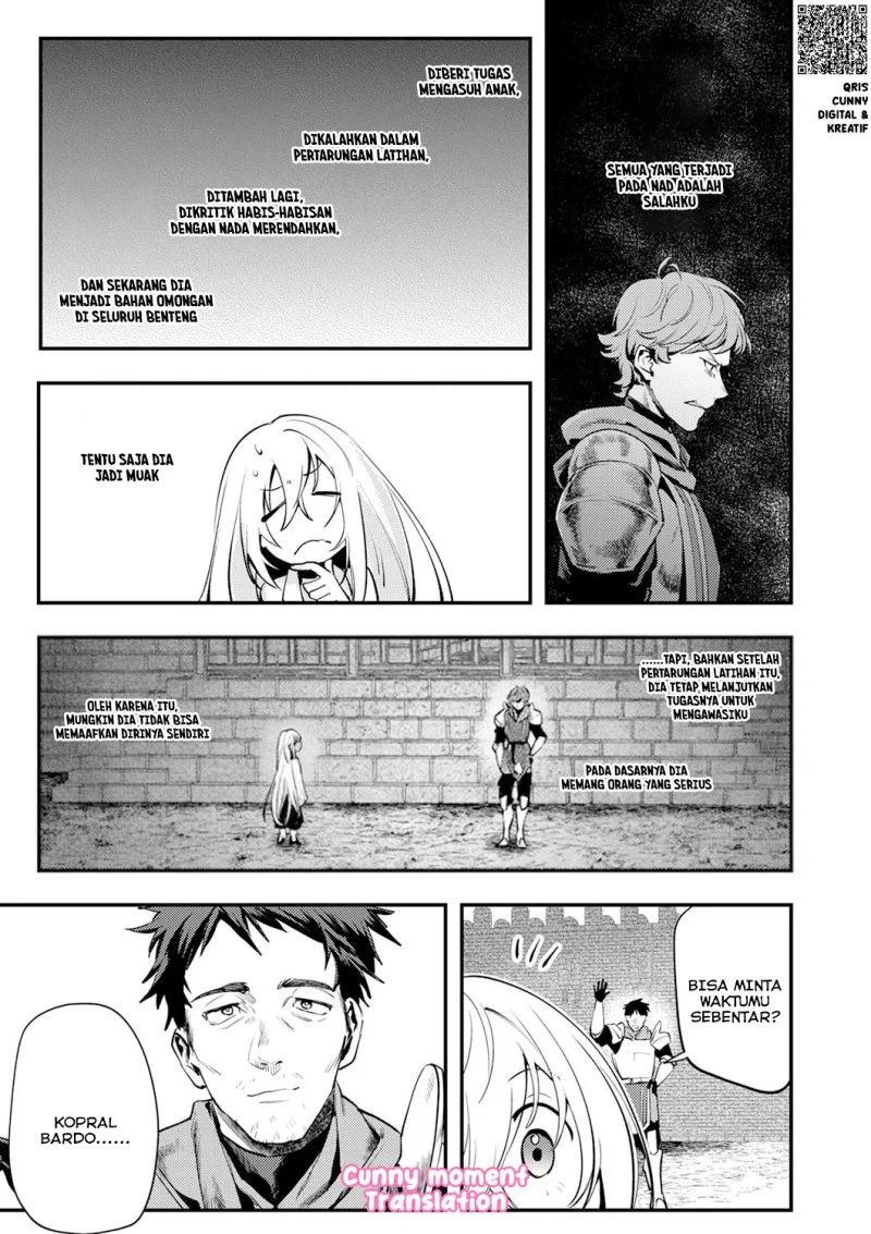 Shura Youjo no Eiyuutan ~Hanpa-sha to Iwa Reta Youhei, Youjo ni Tensei Shite Nariagaru~ Chapter 3 - halaman 9