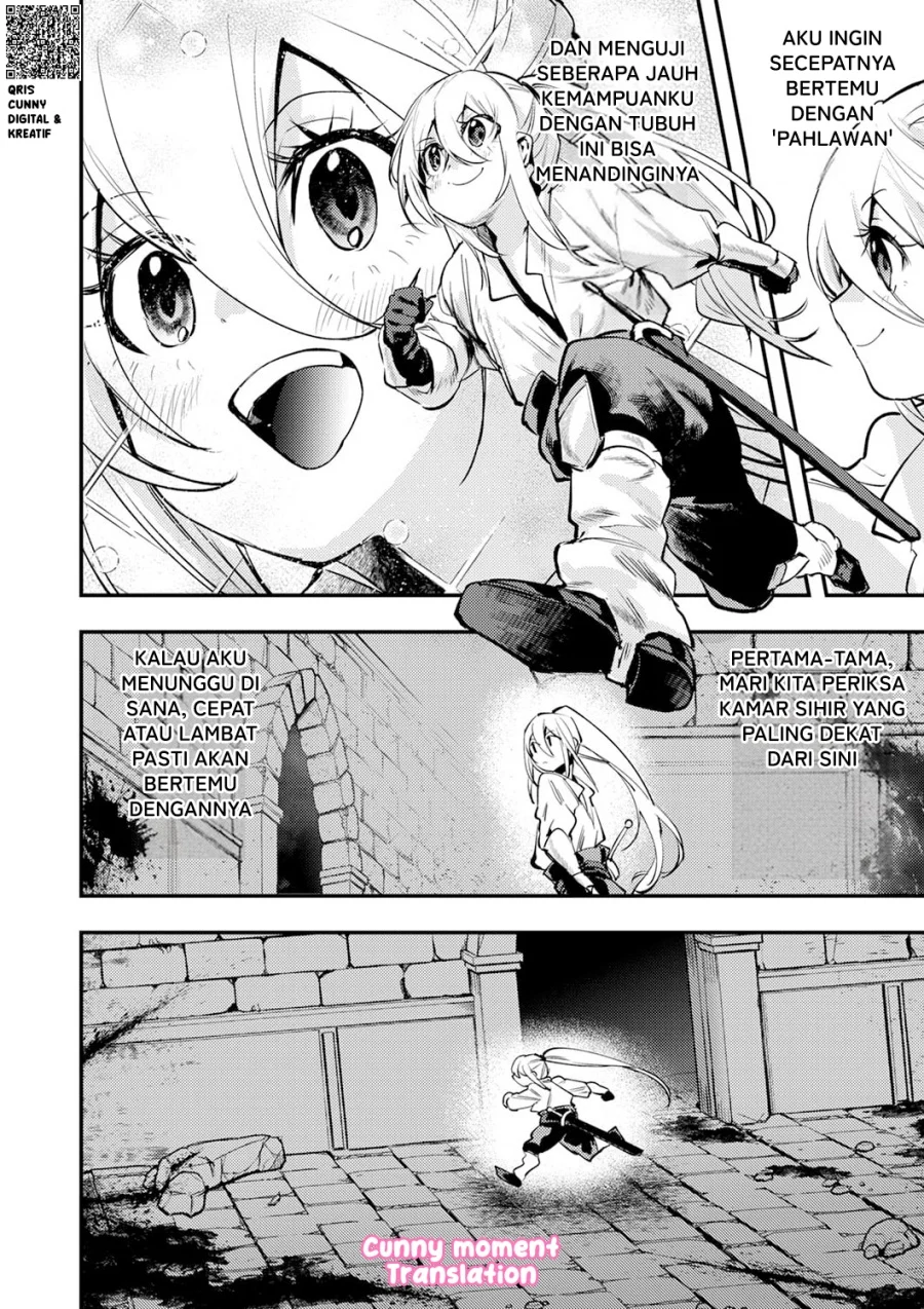 Shura Youjo no Eiyuutan ~Hanpa-sha to Iwa Reta Youhei, Youjo ni Tensei Shite Nariagaru~ Chapter 4 - halaman 14