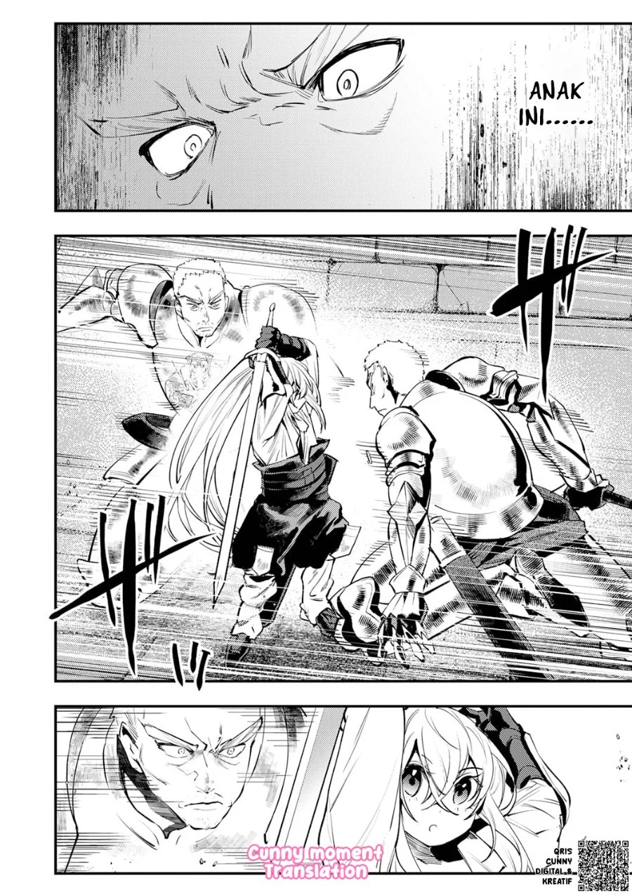 Shura Youjo no Eiyuutan ~Hanpa-sha to Iwa Reta Youhei, Youjo ni Tensei Shite Nariagaru~ Chapter 5 - halaman 8